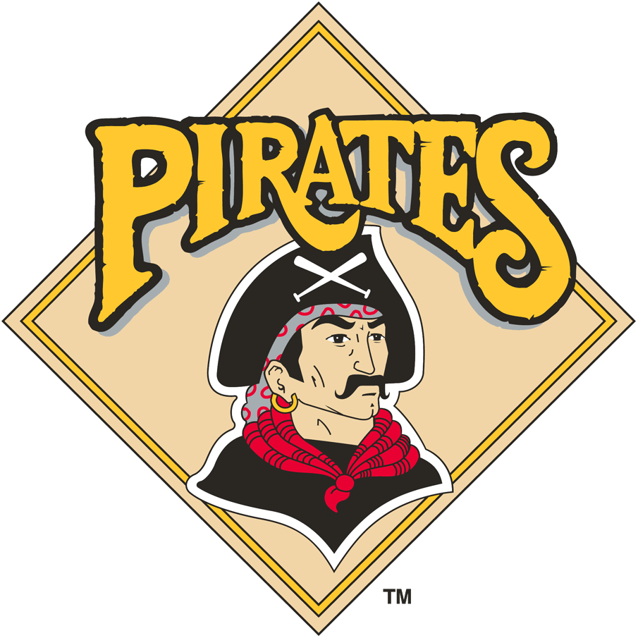 Pittsburgh Pirates 1987-1996 Primary Logo iron on heat transfer